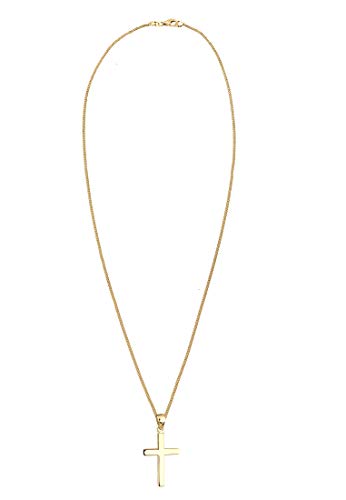 Elli Collares Básico Colgante cruz religioso en plata de ley 925