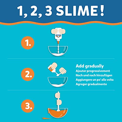 Elmer’s pegamento de PVA con purpurina, negro, 177 ml, lavable, ideal para hacer slime, 1 unidad