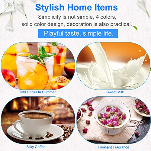EMAGEREN 12pcs Vasos de Plástico, 450 ml, Vaso de Plástico Colores, Duros, Reutilizables, Resistencia al Calor, Tazas, Ideal para Fiesta, Partido de la Parrilla, Cumpleaños de los Niños