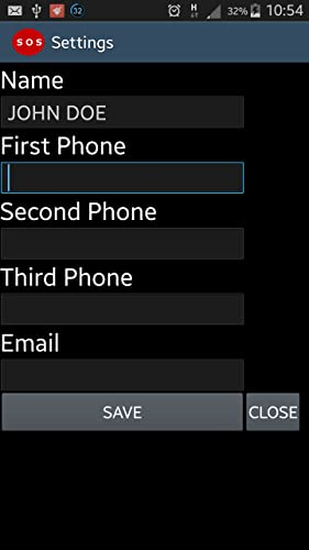 Emergency SMS