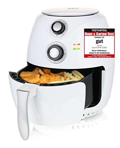 Emerio AF-112828.3 Freidora de Aire, 1400 W, 3.6 litros, Blanco
