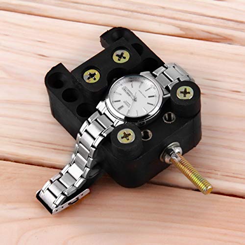 EmNarsissus 144 unids/Set portátil Profesional relojero Juego de Herramientas de reparación de Relojes Kit de Accesorios removedor de pasadores abridor de Caja ajustador