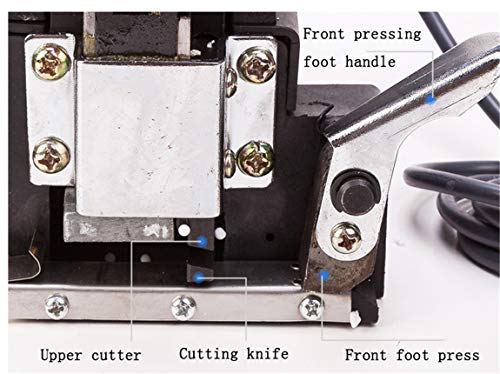 Empacadora eléctrica de fusión, máquina flejadora manual, fuerza de unión fuerte, máquina de flejado de hebilla de juego de hebilla de alta potencia de 200 W