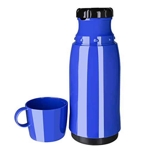 Emsa 502442 Rocket Termo, Polipropileno, Azul, 0.5 L, 1 Unidad