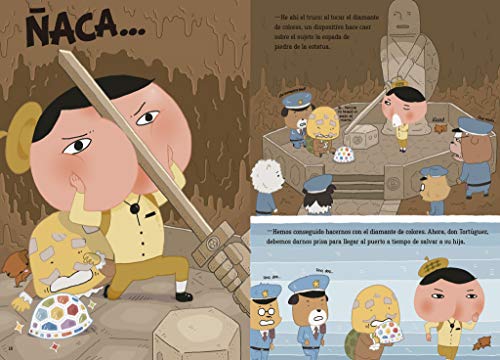 En busca del diamante de colores (El detective Culete. Álbum ilustrado)