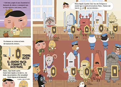 En busca del diamante de colores (El detective Culete. Álbum ilustrado)