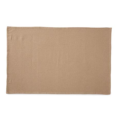 Encasa Homes Toallas de Cocina de X-Large 70 x 45 cm (Juego de 4 Piezas) Paño de gofre Altamente Absorbente Tetina para la Limpieza y el Secado rápido de Platos y Vasos, algodón ecológico - Beige