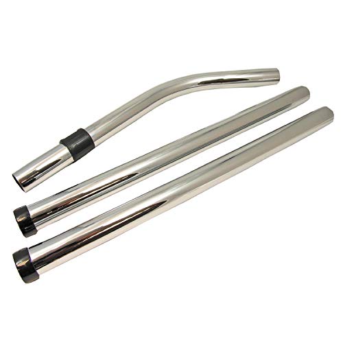 Encontrar un repuesto de 32 mm paquete de 3 herramientas cromadas 2548037 Rod Set Tubos de extensión para Numatic Henry Hoover Hetty Aspiradoras