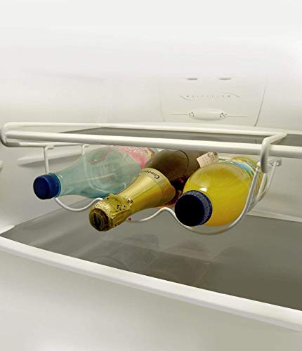 Encuentre un soporte para botellas de vino para todo tipo de frigoríficos, 3 botellas