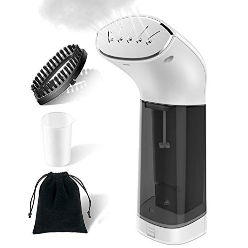 Enibon Plancha de Vapor, Plancha Vertical Vapor Uso Doble Calentamiento 30s, Plancha Ropa Vapor de 110 ml, Plancha Vapor Portátil 800W para Uso Doméstico y Viaje