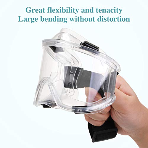 ENJOHOS Gafas protectoras trabajo Antivaho Hombre Tamaño Elipse Anti-arañazos Seguridad Cocina Laboratorio UV Velo MTB Motocicleta Esquí