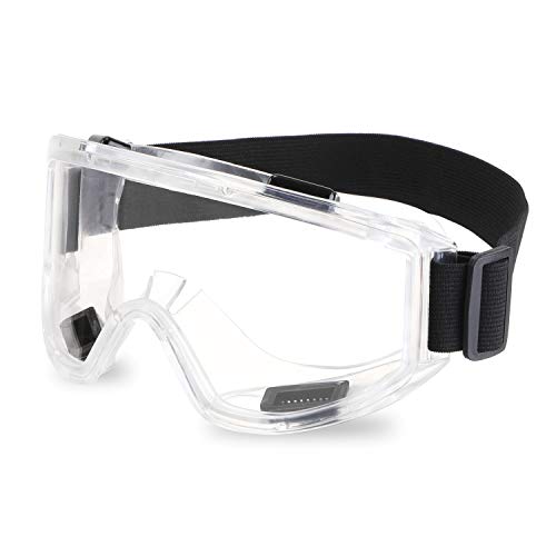 ENJOHOS Gafas protectoras trabajo Antivaho Hombre Tamaño Elipse Anti-arañazos Seguridad Cocina Laboratorio UV Velo MTB Motocicleta Esquí