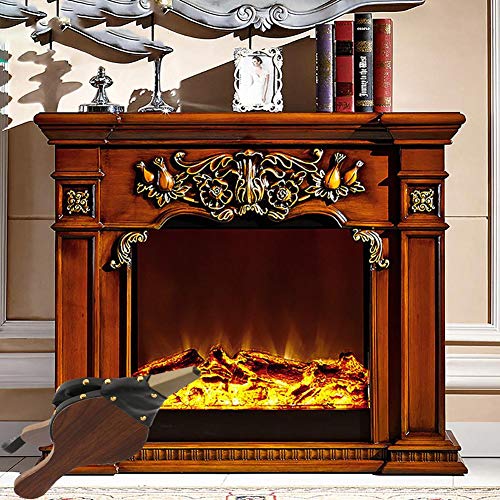Envisioni Soplador de Chimenea, Fuelle de Chimenea, secador de Pelo de hogar para chimeneas residenciales, Estufas de leña o hogueras al Aire Libre y barbacoas de carbón