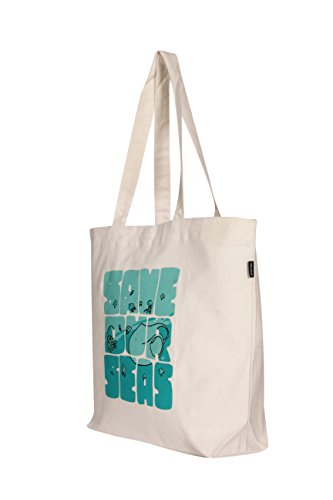 Eono Bolsos Grande Tote Para Mujer, Bolsas de la compra Reutilizables, Bolsas de lona 100% algodón con cremallera, Algono Bolsas de Supermercado, Regalo Tote Bag, Bolsa de Playa | 0201F01
