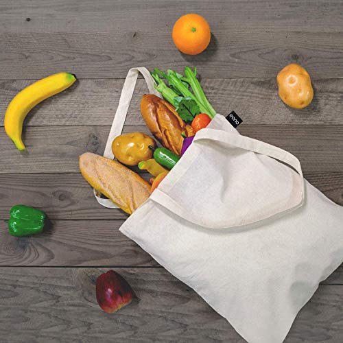Eono Bolsos Tote Para Mujer, Bolsas de la compra Reutilizables, De Lona Bolso Bandolera, Algono Bolsas de Supermercado, Regalo Tote Bag, Bolsa de Playa, Bolsa de Hombro, Bolsa de Libros | 0101A04