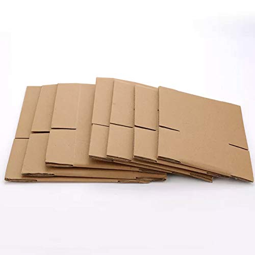 Eono by Amazon Cajas de cartón para mudanzas, almacenaje o envíos 12,7 x 12,7 x 12,7 cm paquete de 25