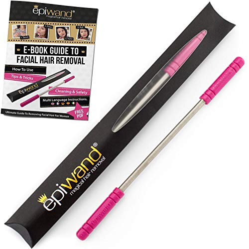 Epiwand Depiladora Facial para Mujer | Depiladora Portatil Elimina el Vello del Labio Superior, Barbilla, Mejillas, Cejas y Cuello | Depilacion para Piel Sensible | Con Caja de Regalo y Instrucciones