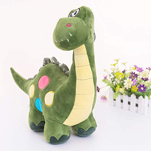 EQLEF 1 Pedazo Verde Lindo Dinosaurio Juguetes de Peluche para niño (Verde)