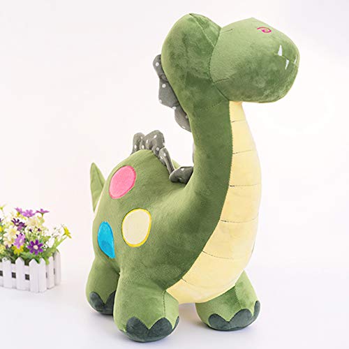 EQLEF 1 Pedazo Verde Lindo Dinosaurio Juguetes de Peluche para niño (Verde)