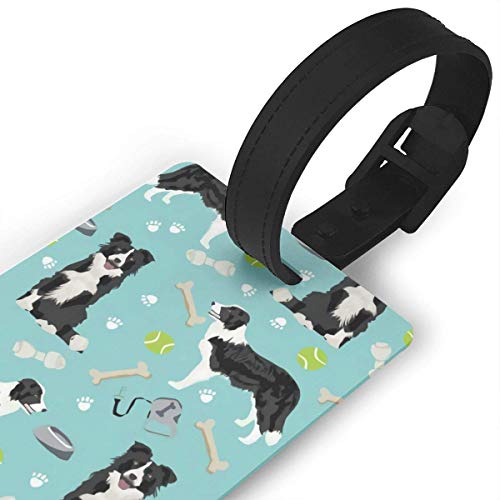 Equipaje Accesorios Accesorios de Viaje Etiquetas para Equipaje Galaxy Wolf Network Luggage Tag Travel ID Identifier Labels Set For Bags Baggage PVC Size 3.7 X 2.2 Inches