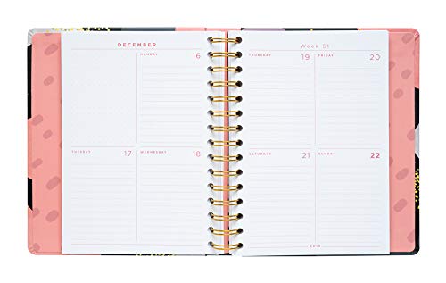 Erik ASVP1902 - Agenda 2020 semana vista Glitter, 17 meses