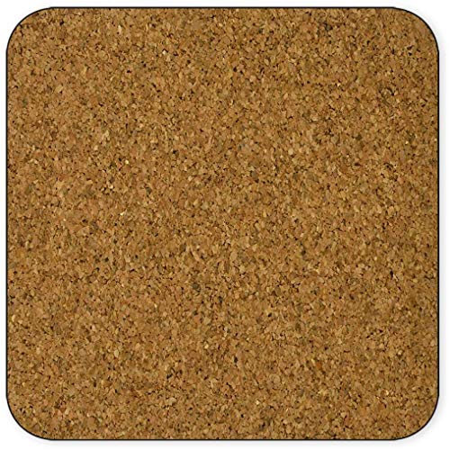 Ernest Best Dad Ever - Drink Coaster Posavasos para Bebidas, de Corcho - Regalo para Cumpleaños, Aniversario, Día de Navidad o Día de Acción de Gracias
