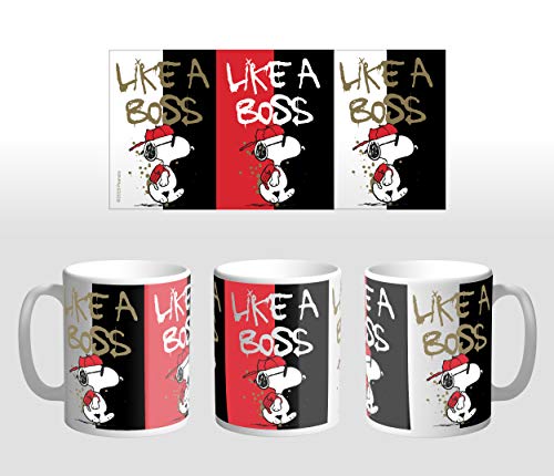 ERT GROUP PNMGSNOOPY020 Tazas de café y vasos, cerámica