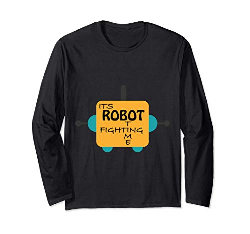 Es hora de pelear con robots Manga Larga
