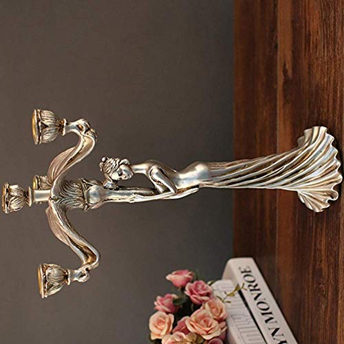 Escultura LONGWDS Muebles for el hogar/Regalos prácticos de Boda/los titulares de Velas artesanales Heladera for vinos/casa decoración Elegante y Hermosa Adornos