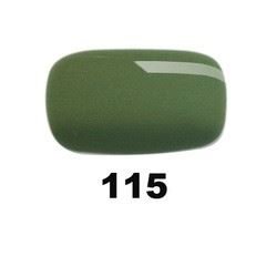 Esmalte de uñas de gel Pink Gellac, color verde militar, 15 ml