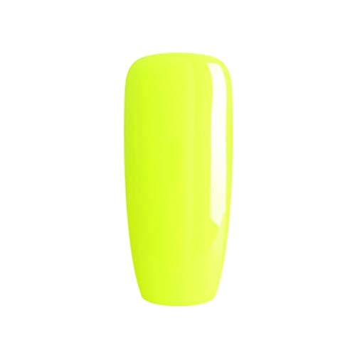 Esmalte de uñas en gel amarillo neón Bluesky número 34,10 ml
