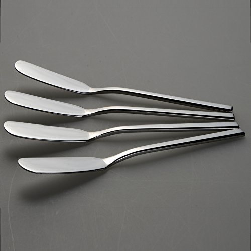 Esparcidor de cuchillos de mantequilla IMEEA de acero inoxidable para helado y queso, tarta, hogar, cocina, desayuno