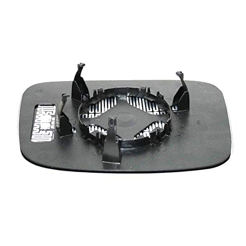 Espejo retrovisor exterior de cristal de repuesto calefactable convexo asférico derecho compatible con Caddy 2004 – 2010 OEM 7E1857522A