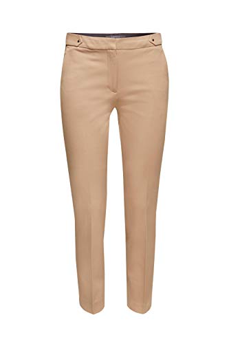 Esprit 099eo1b006 Pantalones, Marrón (Camel 230), 34 (Talla del Fabricante: 32) para Mujer