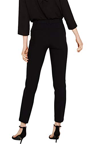 Esprit 999eo1b805 Pantalones, Negro (Black 001), 42 (Talla del Fabricante: 40) para Mujer