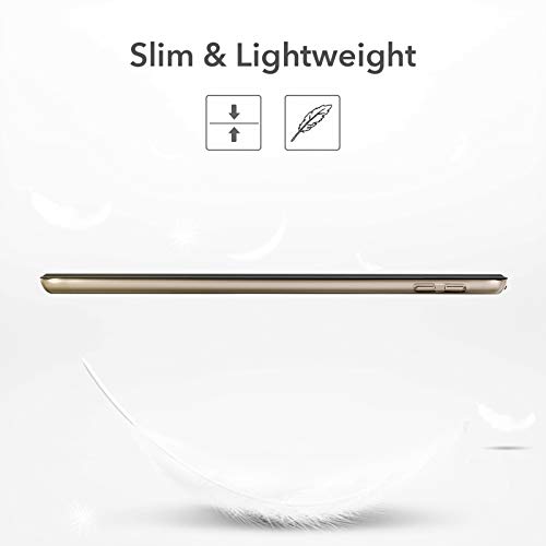 ESR Funda Tríptica para iPad 8ª Gen (2020)/7ª Gen (2019) 10,2 Pulgadas [Modo Automático de Reposo/Actividad][Funda Ligera][Soporte Visualización/Escritura] Serie Ascend - Negro