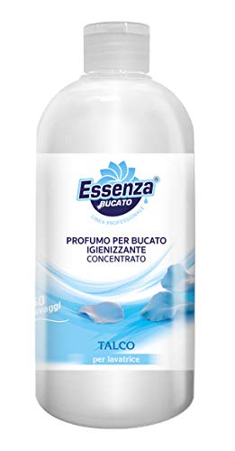 Essenza Bucato - Esencia aromática para la colada con fragancia a polvos de talco (500 ml)