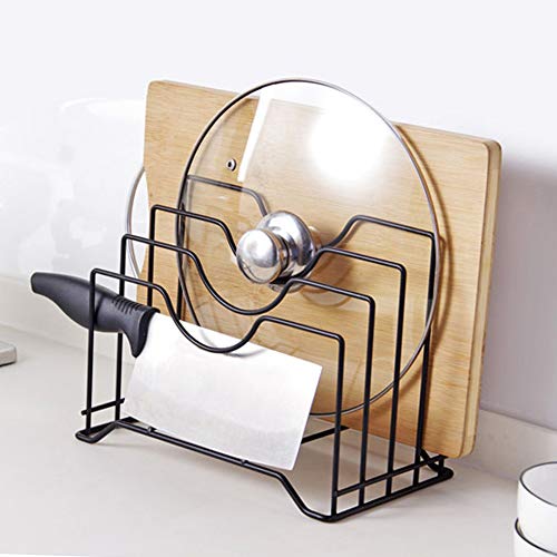 Estante organizador de cocina, estante de metal para almacenamiento, de hierro, bandeja de almacenamiento de utensilios de cocina, bandeja de almacenamiento
