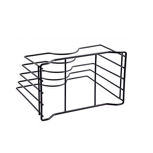 Estante organizador de cocina, estante de metal para almacenamiento, de hierro, bandeja de almacenamiento de utensilios de cocina, bandeja de almacenamiento