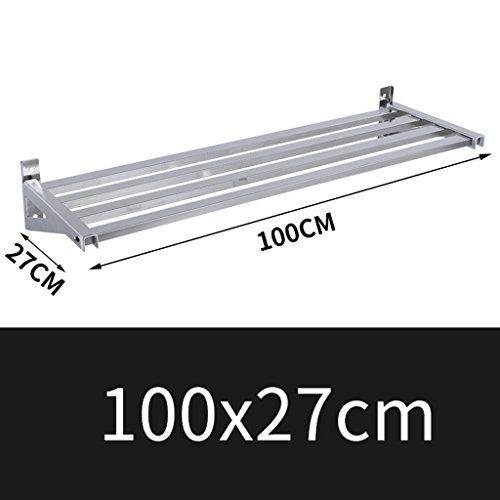 Estantería Cocina Multifunción Acero Inoxidable Estante de pared Estante de almacenamiento Estante de almacenamiento Estanterías modulares ( Tamaño : C )