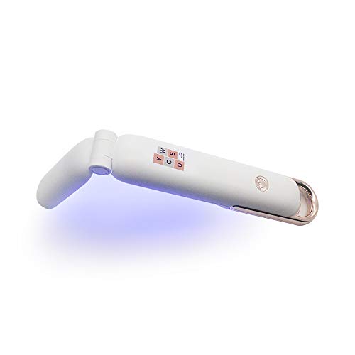 Esterilizador UVC, YouWe Potente 16 Led Perlas UV Desinfectante, Esterilización Rápida del 99,9%, Elegante Estilo De Diseño, Recargable, Plegable.
