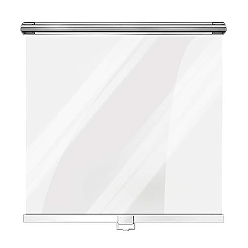 Estor Enrollable Persianas Enrollables de Plástico Transparentes con Mango, Persianas 100% Impermeables para Congelador Interior y Exterior, Vitrina Comercial, Largo 150cm (Size : 60×150cm)