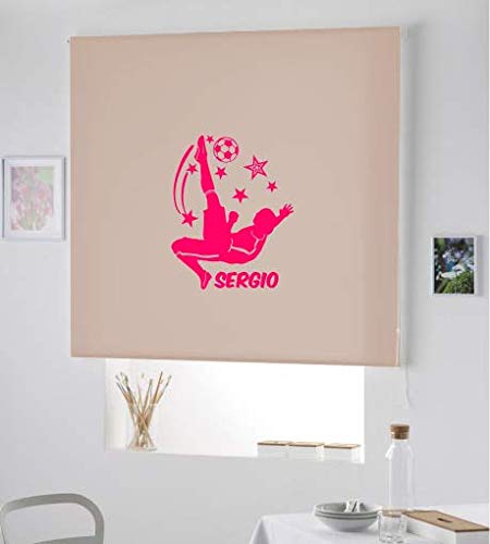 ESTORES ENROLLABLES PARA COCINA - PRECIOSOS ESTORES PARA COCINAS PARA PONER NOMBRE- LA COCINA DE RAMON¡ PON TU NOMBRE- ESTORES TRANSLUCIDOS PARA COCINA MODERNOS (MARRON COCHOLATE, 160X175)