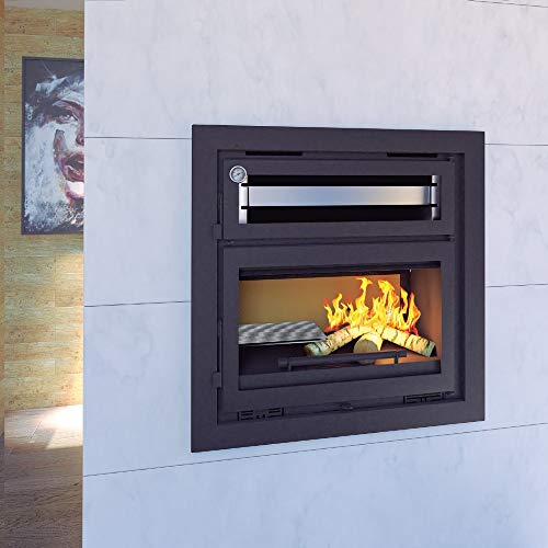 ESTUFA CON HORNO INSERTABLE FM MODELO IT-180 H