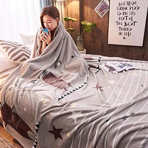 ETERNAL Mantas De Terciopelo De Un Solo Fale Coral Fleece para Niños En Varios Tamaños Y Colores,E-120 * 200mm