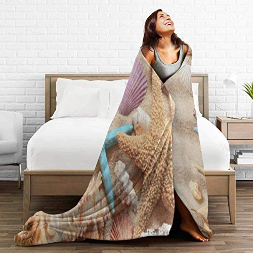 Etryrt Manta, Luxury Collection Microplush Flannel Fleece Blanket Summer Beach Lightweight All-Season Anti-Static for Fleece Throw Sofa Couch Bed 50"x40"