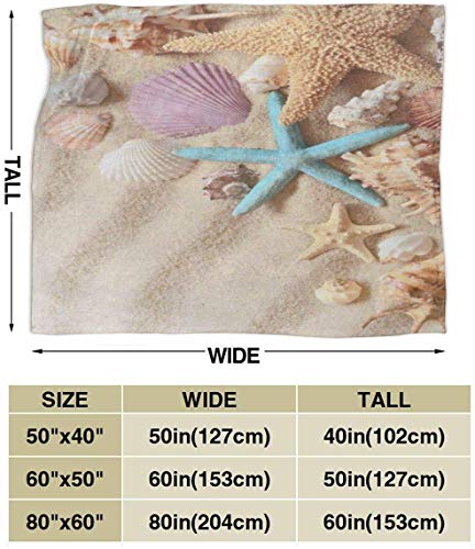 Etryrt Manta, Luxury Collection Microplush Flannel Fleece Blanket Summer Beach Lightweight All-Season Anti-Static for Fleece Throw Sofa Couch Bed 50"x40"