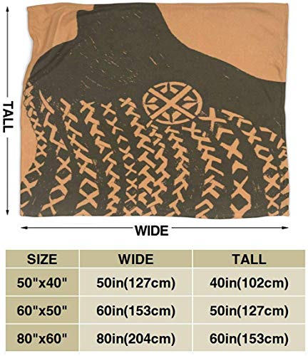 Etryrt Manta, Luxury Velvety Plush Micro-Velour Ultra-Soft Blanket Afriacn Black Woman Lightweight All-Season Anti-Static for Fleece Throw Sofa Couch Bed 80"x60"