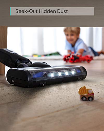 eufy HomeVac S11 Go, aspiradora escoba inalámbrica, liviana, inalámbrica, potencia de aspiración de 120 AW, batería extraíble, limpieza profunda tanto para alfombras como para suelos duros (Negro)