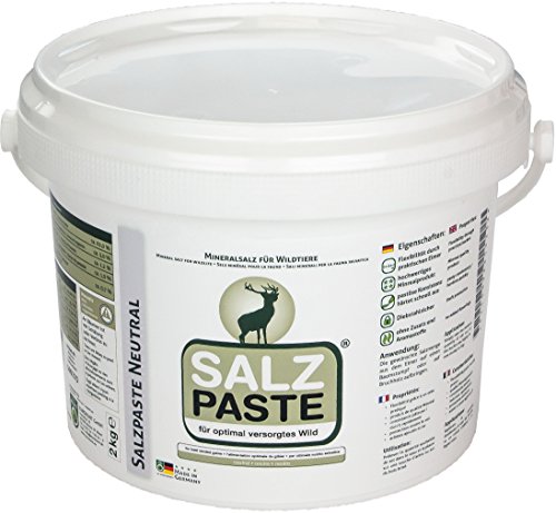Euro Hunt Neutral Pasta de Sal 2 kg Cubo, 590223